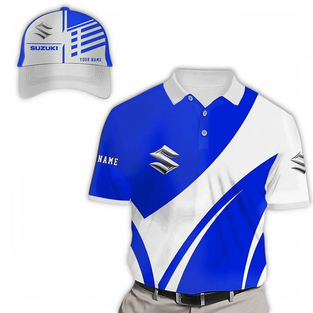 suzuki personalisiertes poloshirt geschenk fr mnner car73021525681 2