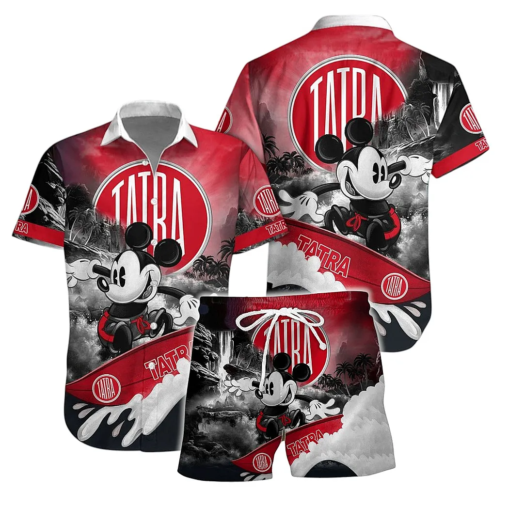 Tatra Hawaiihemd für Männer, Hawaiian Shirt für Tatra Fan CAR151022025249