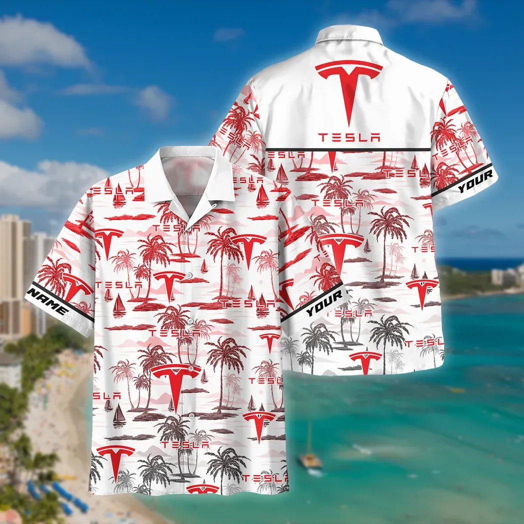 tesla custom hawaiihemd fr mnner hawaiian shirt fr tesla fan car205031225716 ptp2e