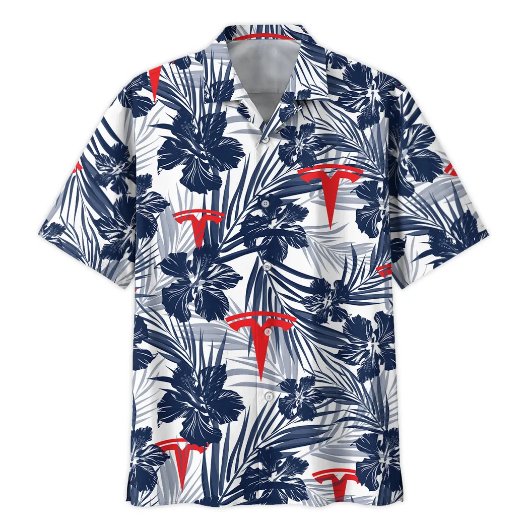 tesla hawaiihemd fr mnner hawaiian shirt fr tesla lovers car203030825736 bwiwy