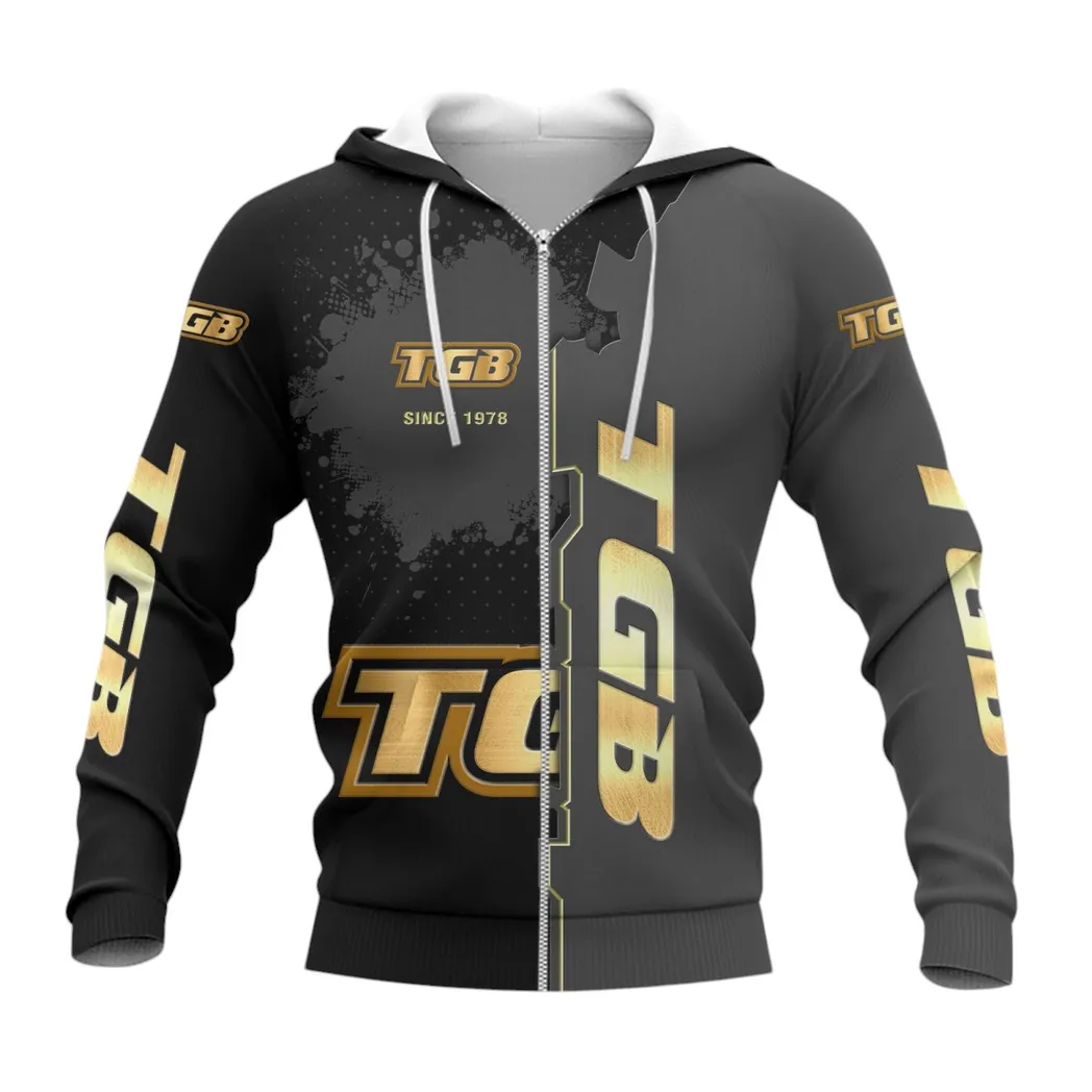TGB Motorcyles Hoodie mit reißverschluss, Allover-Druck Hoodie TGB Motorcyles Fan CAR44021725087-3