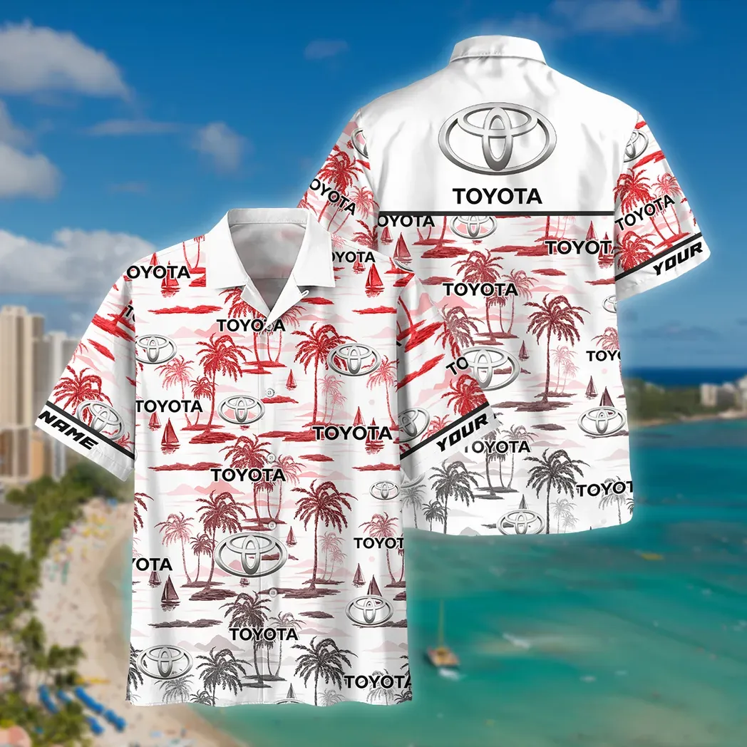 Toyota Custom Hawaiihemd für Männer, Hawaiian Shirt für Toyota Fan CAR205031225717