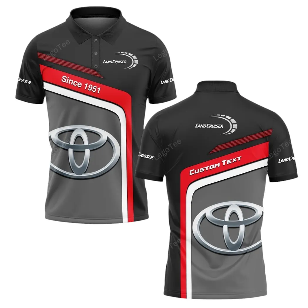 Toyota Land Cruiser Poloshirt, Geschenk für Toyota Land Cruiser Fan CAR11103032575