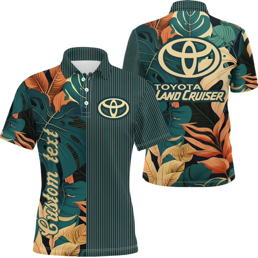 toyota land cruiser vintage poloshirt personalisierter allover druck car434041725328 o9ajz