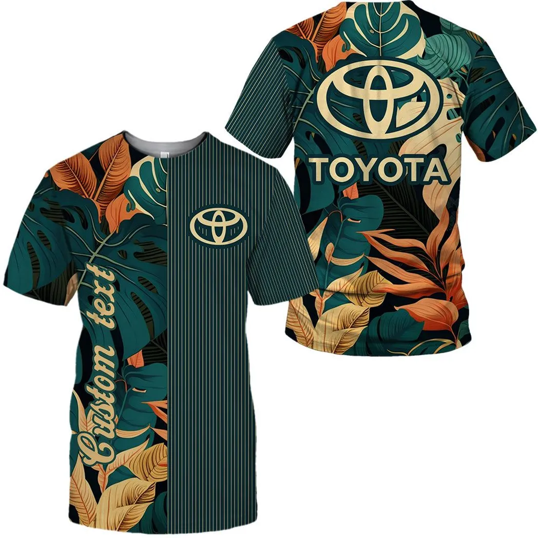 Toyota Motor Vintage T-Shirt, Personalisierter Allover-Druck CAR434041725329