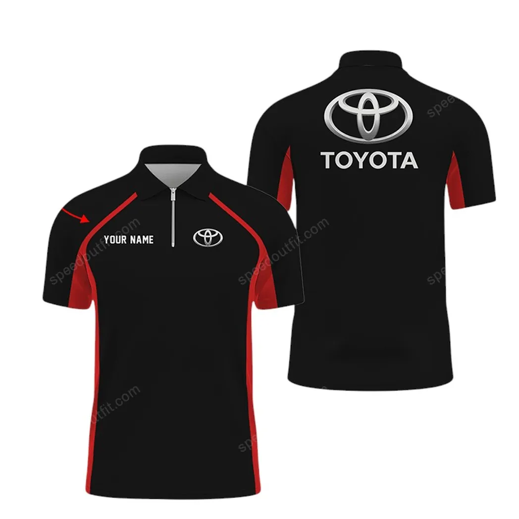 toyota poloshirt mit reiverschluss geschenk fr toyota fan car93031025270 ypp7m