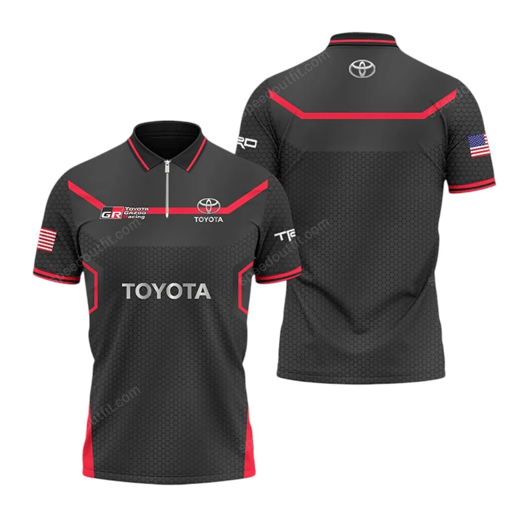 toyota poloshirt mit reiverschluss geschenk fr toyota fan car93031025330