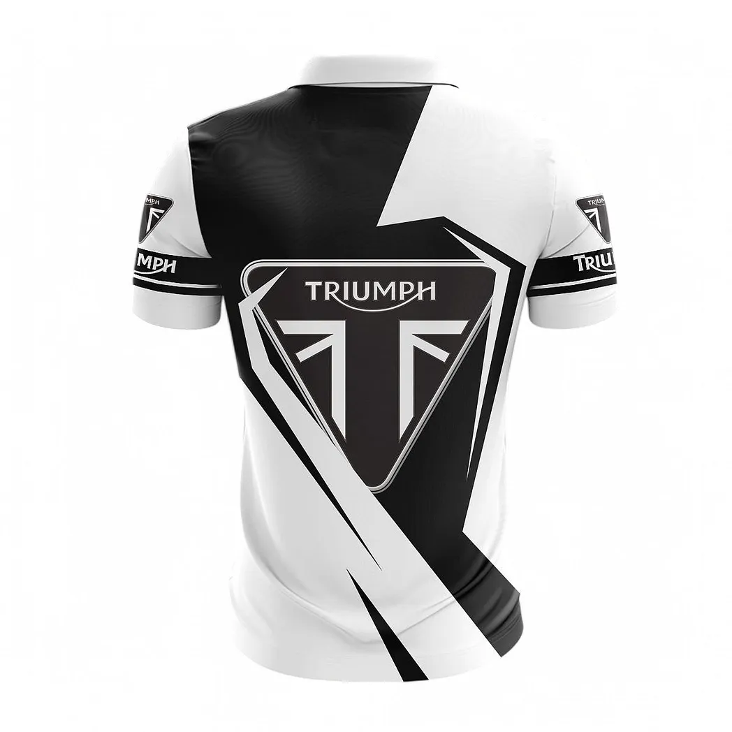 triumph motorcycles poloshirt mit reiverschluss fr mnner geschenk fr triumph motorcycles fan car68022125918 tm9r2