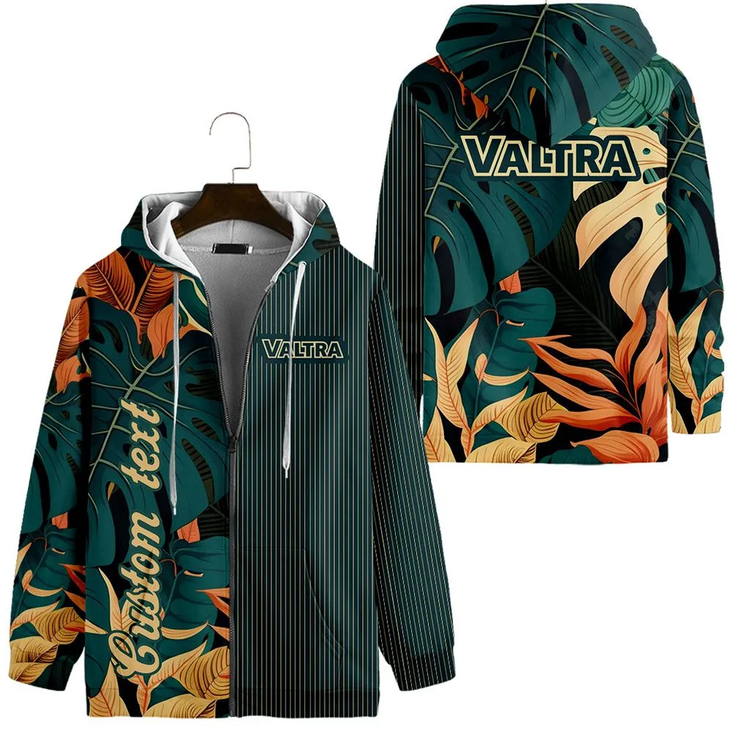 Valtra Vintage Hoodie mit reißverschluss, All-over-print Hoodie CAR434041725333