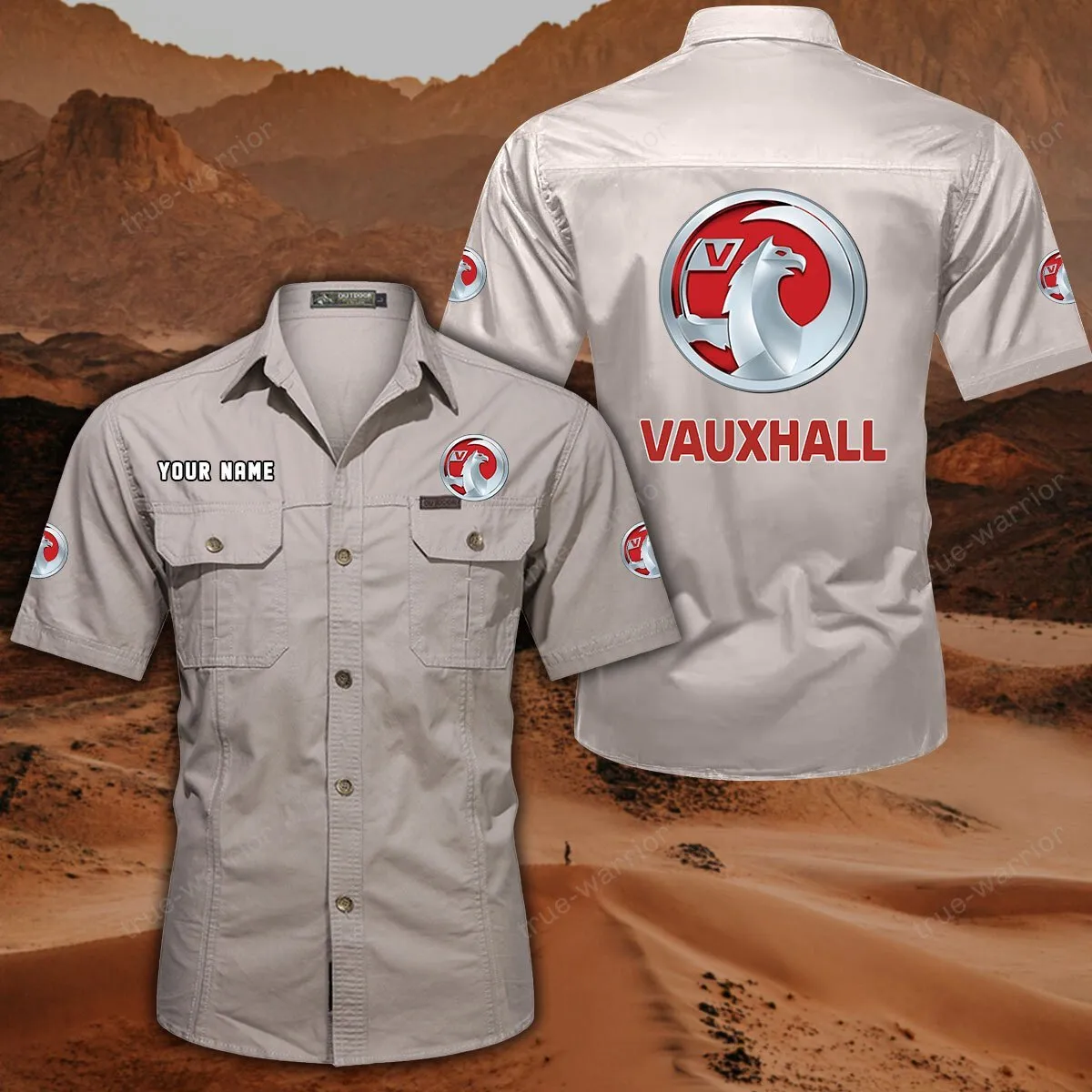vauxhall hemd mit kurzen rmeln all over print kurzarmhemd car444052625930 cremewei wqon3