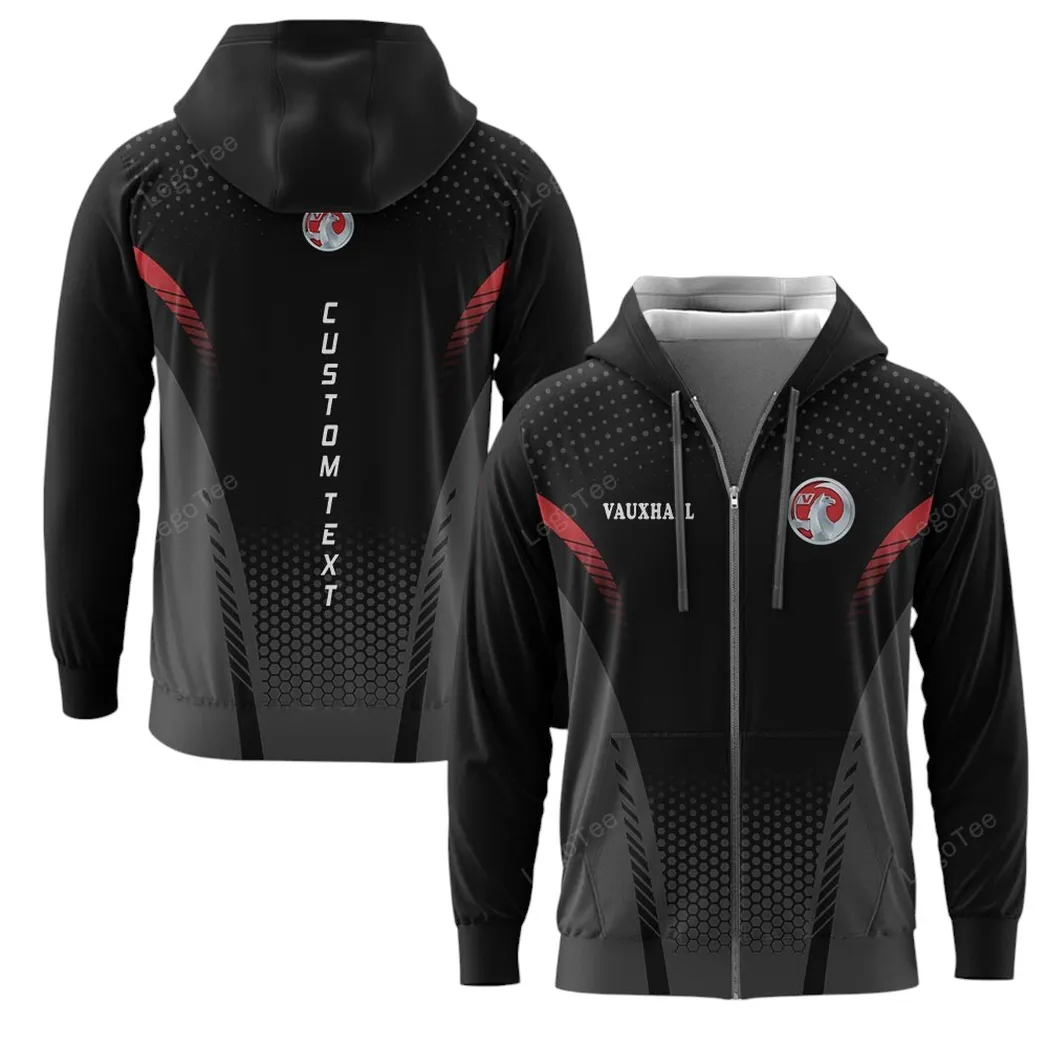 Vauxhall Hoodie mit reißverschluss, Allover-Druck Hoodie Vauxhall Fan CAR10803122577