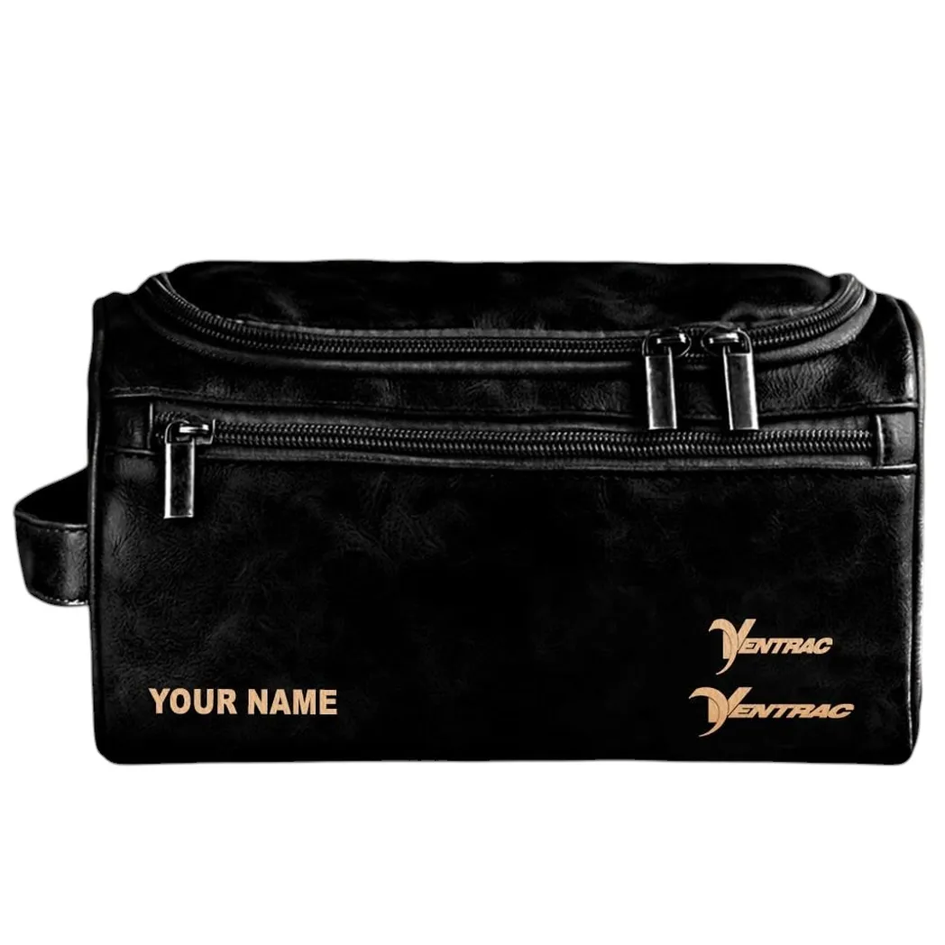 Ventrac Ledertasche, Personalisierte Kulturtasche - Schwarz CAR44205072500