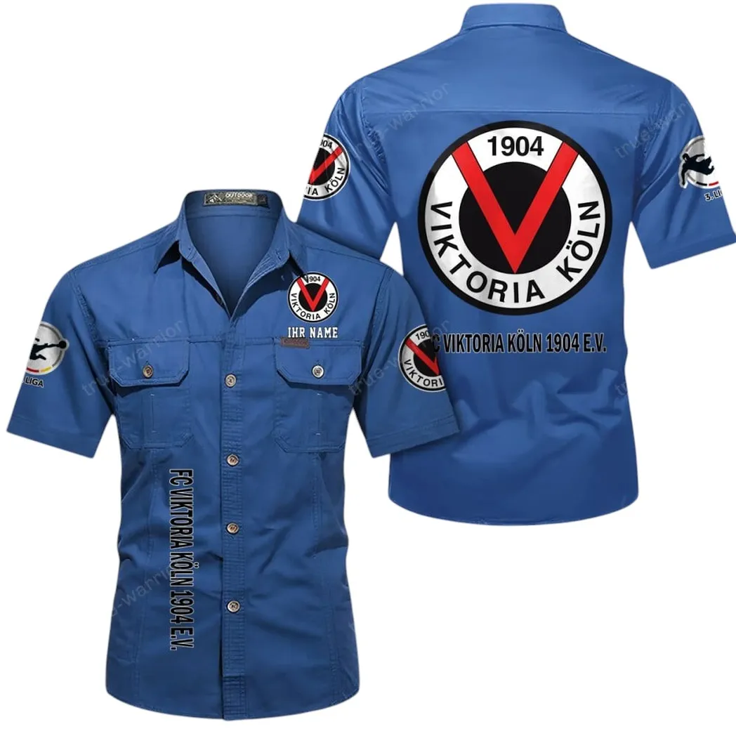 viktoria kln hemd mit kurzen rmeln all over print kurzarmhemd bde11052625268 cowboyblau q8u0r