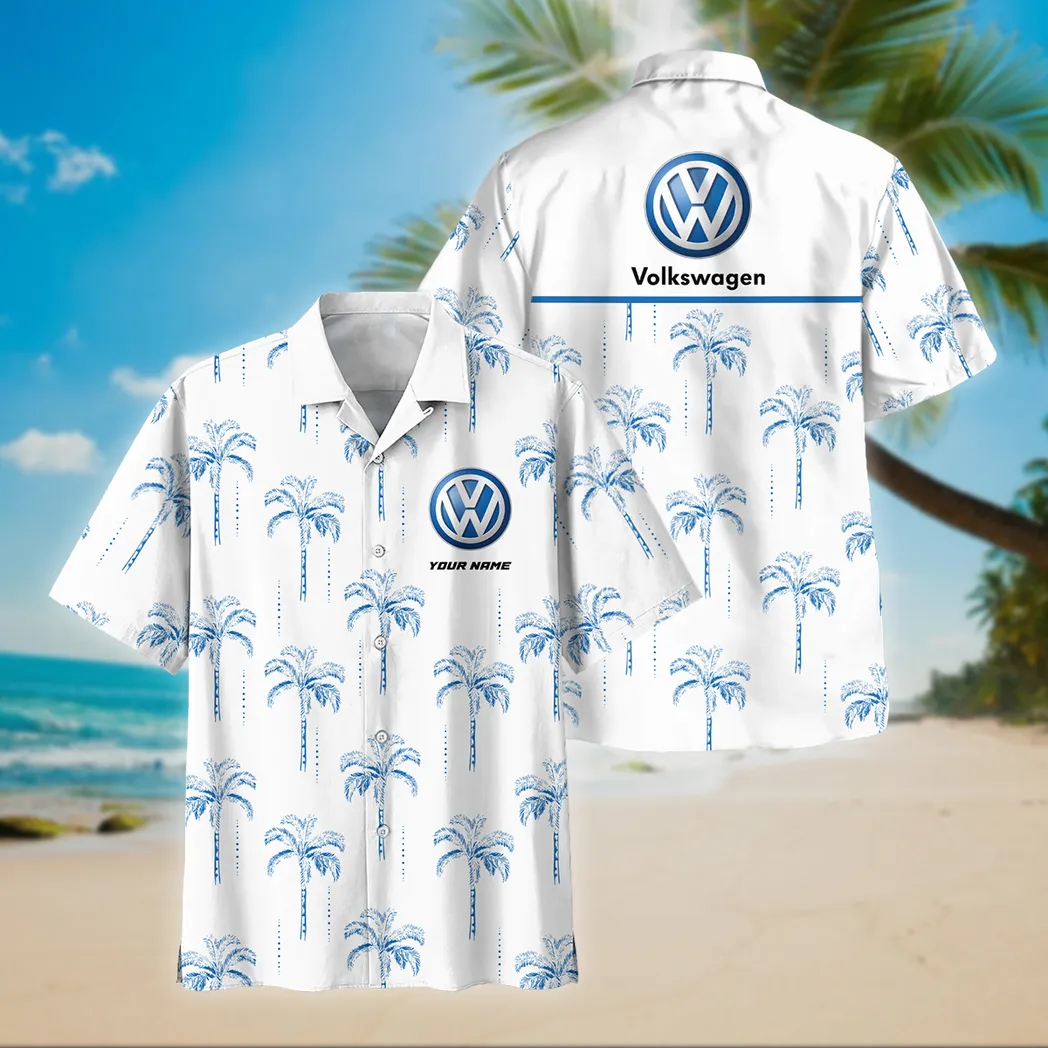 Volkswagen Custom Hawaiihemd für Männer, Hawaiian Shirt für Volkswagen Fan CAR206031225941