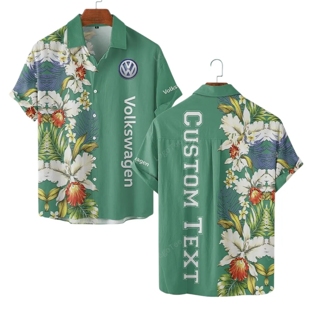 volkswagen hawaiihemd fr mnner hawaiian shirt fr volkswagen fan car1230304009 green ah95t