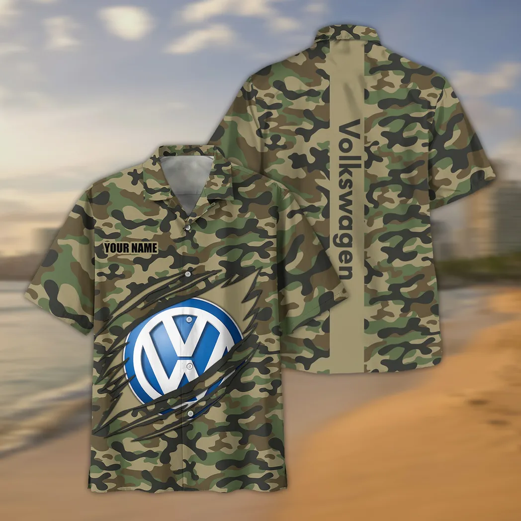 volkswagen hawaiihemd im camouflage stil oversized car210040825739 ei2aw