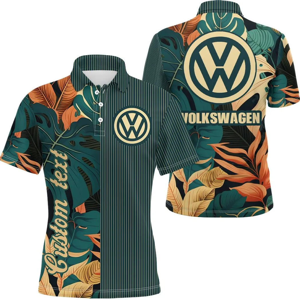 volkswagen vintage poloshirt personalisierter allover druck car434041725336 9yac5