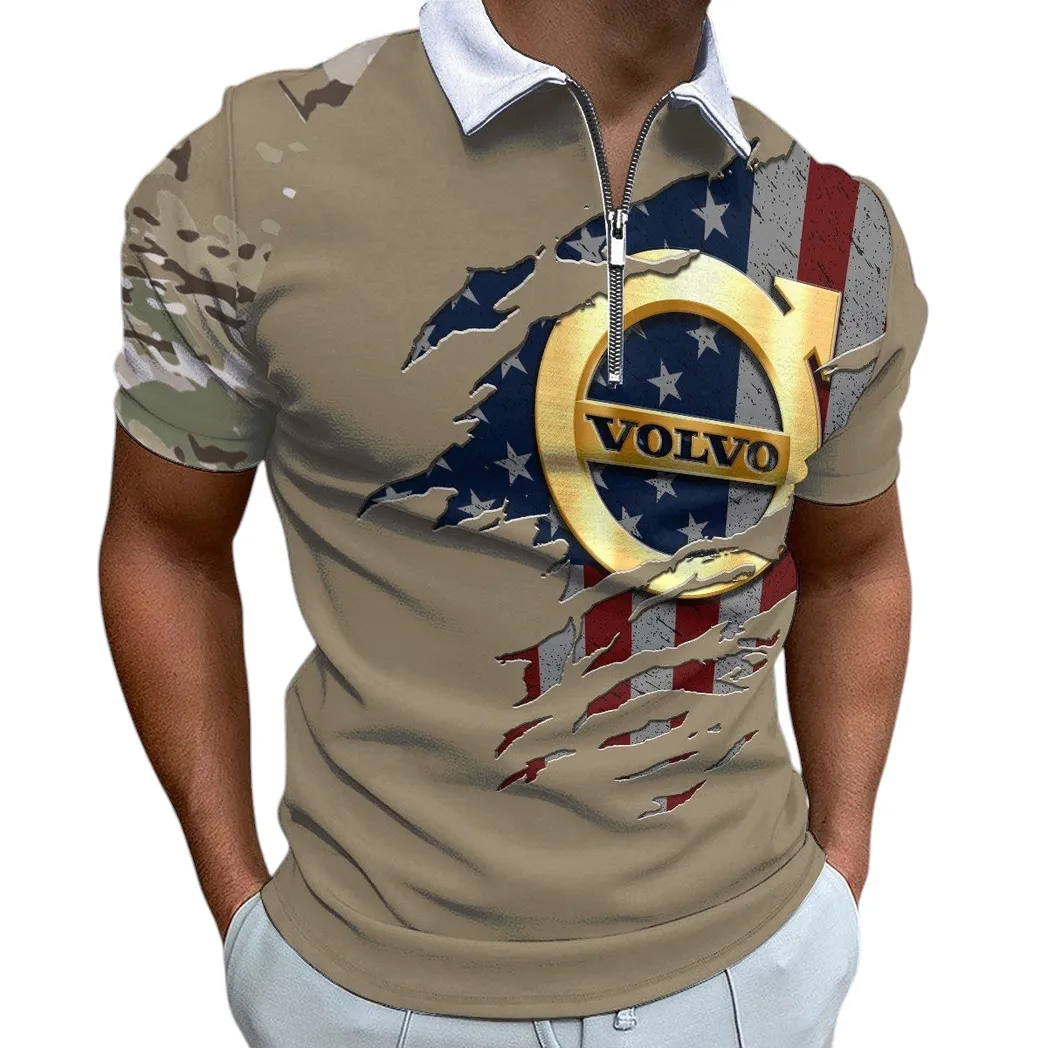 volvo poloshirt mit reiverschluss geschenk fr volvo fan car340213070 1 du2sh