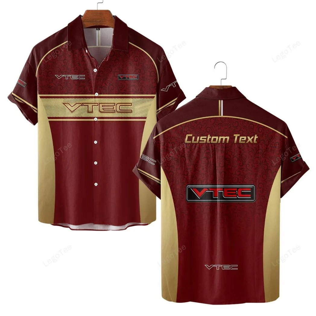 VTEC Honda Personalisierte Hawaiihemd für Männer, Hawaiian Shirt für VTEC Honda Fan CAR137021325935-3