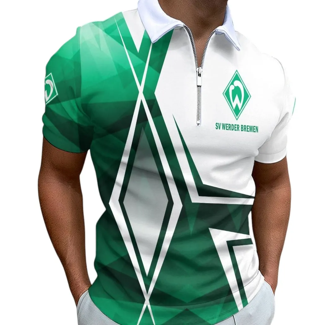 werder bremen poloshirt mit reiverschluss fr mnner geschenk fr werder bremen bde59052825784 mu78y