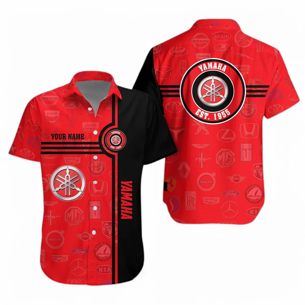 yamaha hawaiihemd fr mnner all logo geschenk fr yamaha fan car174022525034 khenn