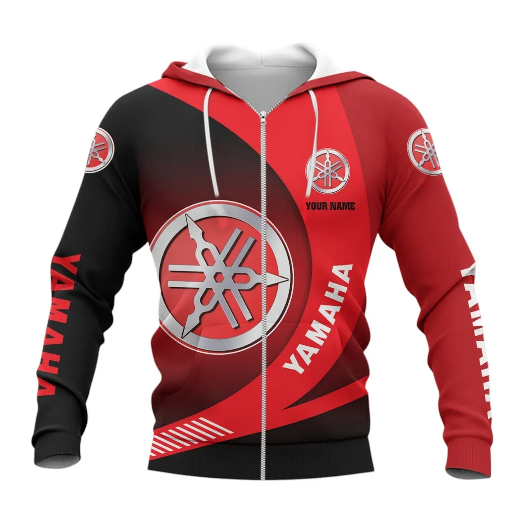yamaha hoodie mit reiverschluss allover druck hoodie yamaha fan car7402222573 v6mf0