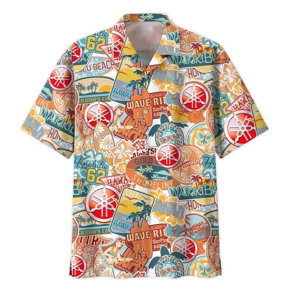 Yamaha Vintage Hawaiian Shirts For Men, Geschenk für Yamaha Fan CAR202031225388