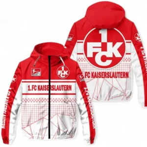 1. FC Kaiserslautern Windbreaker Jacke Herren, Windjacke mit Allover-Druck BDE90010725269