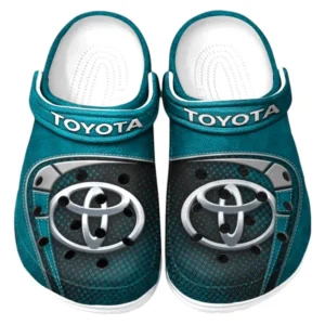 Toyota Crocs Sandalen für Herren Damen Toyota Fan CAR177031425555 - Cyan