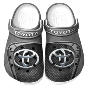Toyota Crocs Sandalen für Herren Damen Toyota Fan CAR177031425555 - Grau