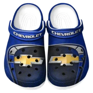 Chevrolet Crocs Sandalen für Herren Damen Chevrolet Fan CAR177031425556 - Blau