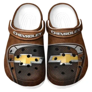 Chevrolet Crocs Sandalen für Herren Damen Chevrolet Fan CAR177031425556 - Braun