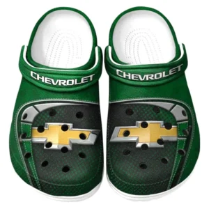 Chevrolet Crocs Sandalen für Herren Damen Chevrolet Fan CAR177031425556 - Grün