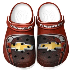 Chevrolet Crocs Sandalen für Herren Damen Chevrolet Fan CAR177031425556 - Rot