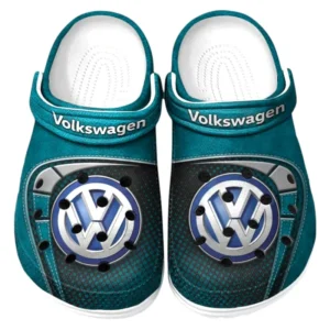 Volkswagen Crocs Sandalen für Herren Damen Volkswagen Fan CAR177031425558 - Cyan