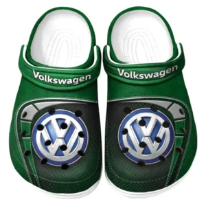 Volkswagen Crocs Sandalen für Herren Damen Volkswagen Fan CAR177031425558 - Grün