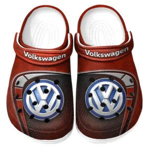 Volkswagen Crocs Sandalen für Herren Damen Volkswagen Fan CAR177031425558 - Rot