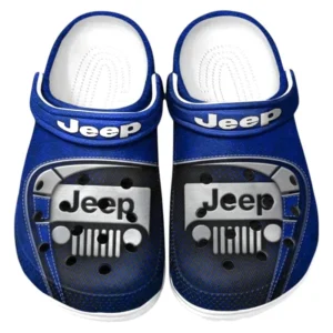 Jeep Crocs Sandalen für Herren Damen Jeep Fan CAR177031425560 - Blau