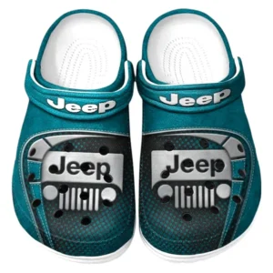Jeep Crocs Sandalen für Herren Damen Jeep Fan CAR177031425560 - Cyan