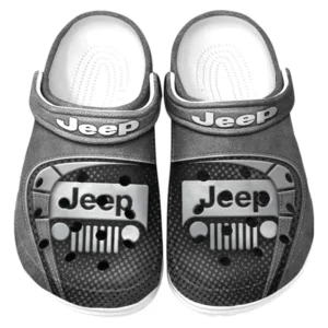 Jeep Crocs Sandalen für Herren Damen Jeep Fan CAR177031425560 - Grau