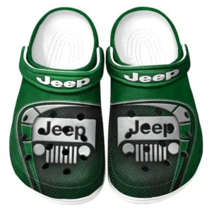 Jeep Crocs Sandalen für Herren Damen Jeep Fan CAR177031425560 - Grün