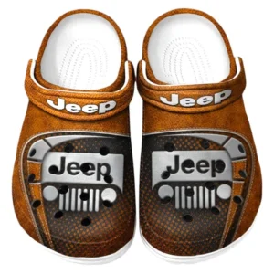 Jeep Crocs Sandalen für Herren Damen Jeep Fan CAR177031425560 - Orange