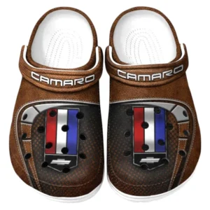 Chevrolet Camaro Crocs Sandalen für Herren Damen Chevrolet Camaro Fan CAR177031425563 - Braun