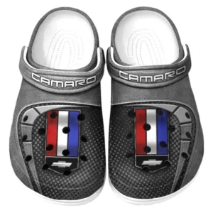 Chevrolet Camaro Crocs Sandalen für Herren Damen Chevrolet Camaro Fan CAR177031425563 - Grau
