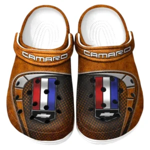 Chevrolet Camaro Crocs Sandalen für Herren Damen Chevrolet Camaro Fan CAR177031425563 - Orange