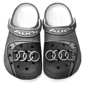Audi Crocs Sandalen für Herren Damen Audi Fan CAR177031425564 - Grau