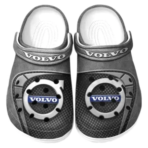 Volvo Crocs Sandalen für Herren Damen Volvo Fan CAR177031425565 - Grau