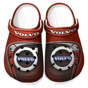 Volvo Crocs Sandalen für Herren Damen Volvo Fan CAR177031425565 - Rot