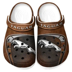 Jaguar Crocs Sandalen für Herren Damen Jaguar Fan CAR177031425568 - Braun