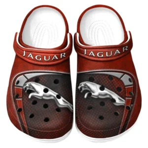 Jaguar Crocs Sandalen für Herren Damen Jaguar Fan CAR177031425568 - Rot